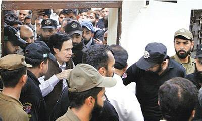 Parvez Elahi arrested again after court discharges him in Lahore Master Plan case