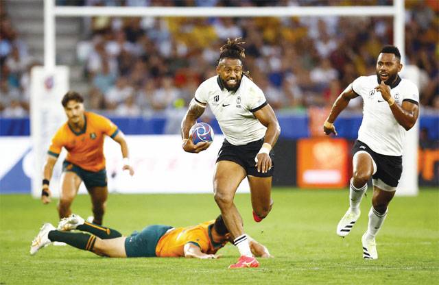 Fiji light up World Cup, South Africa cruise and England grind out win