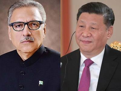Xi condoles with President Alvi over bomb attacks