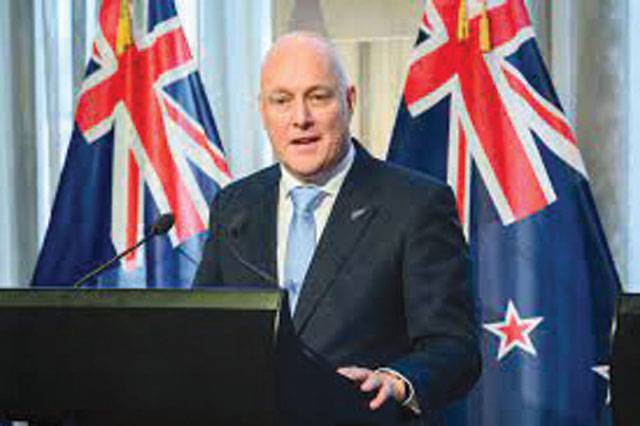 Luxon sworn in as new Prime Minister of New Zealand