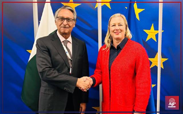 FM, EU Commissioner discuss ongoing development cooperation
