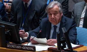 UN chief calls for true humanitarian ceasefire in Gaza