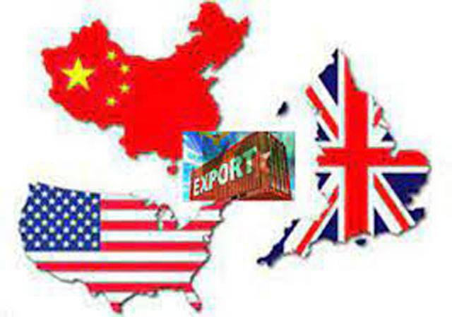 US, China, UK top 3 destinations of Pakistani exports in July-October