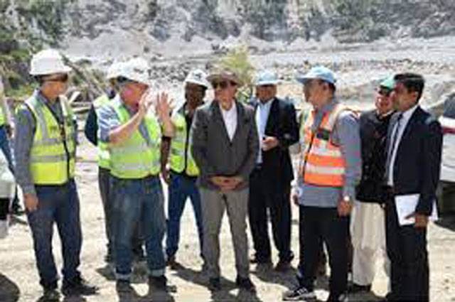 WB VP visits Tarbela 5th Extension, Dasu Hydropower projects