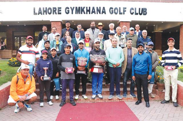 Shoaib secures titles in Millat Tractors Governors Cup Golf
