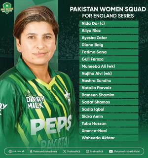 Newly-appointed selection committee names women’s squad for England tour