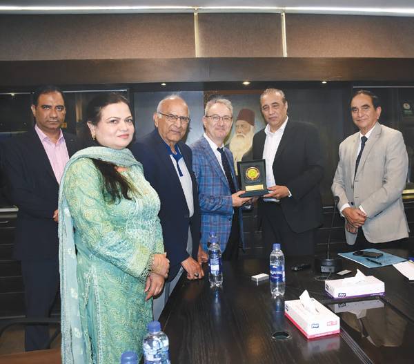 Sir Syed University holds session to review progress of ACTIVE project