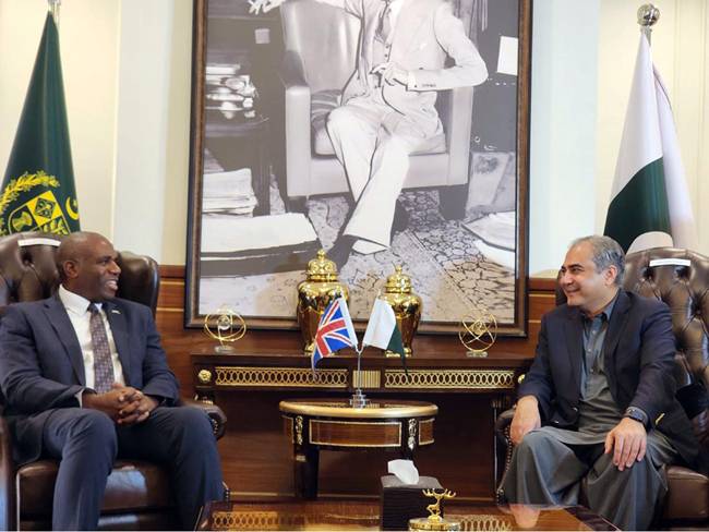 Interior minister, UK foreign secretary discuss bilateral cooperation
