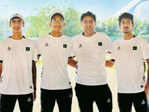 Japan teach tennis lesson to Pakistan in Junior Davis Cup