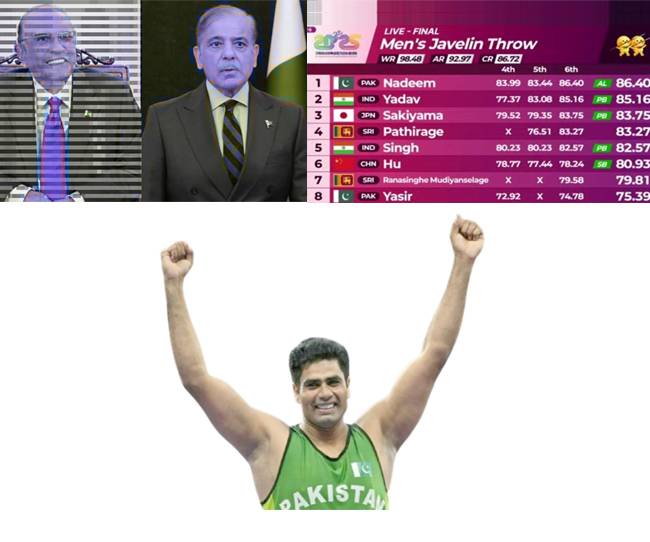 Arshad Nadeem’s Asian Athletics gold sparks national celebration