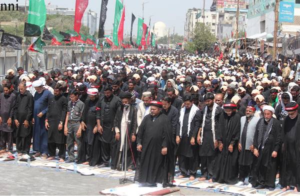 Chehlum of Hazrat Imam Hussain (AS) observed with reverence in district Matiari
