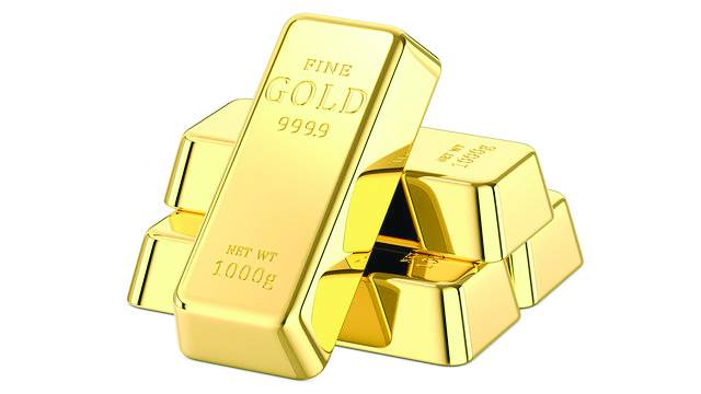 Gold prices dip by Rs1,000 per tola