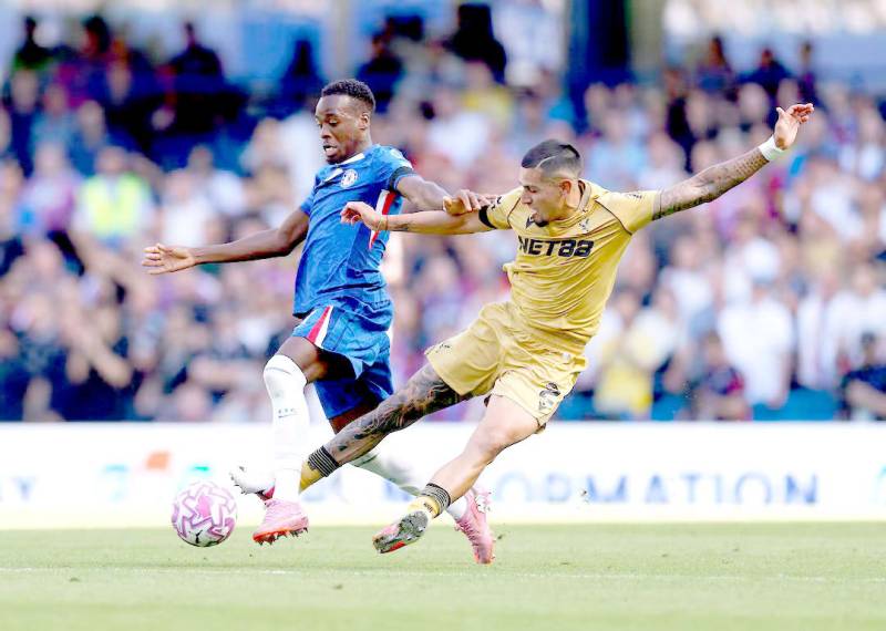Chelsea held to 0-0 draw at home by Palace
