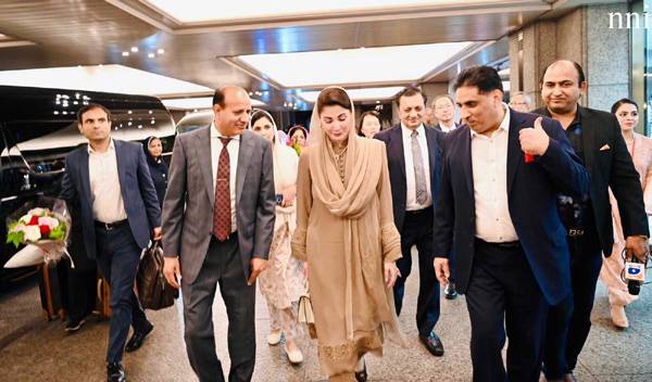 CM Maryam receives warm welcome in Tokyo during Japan visit