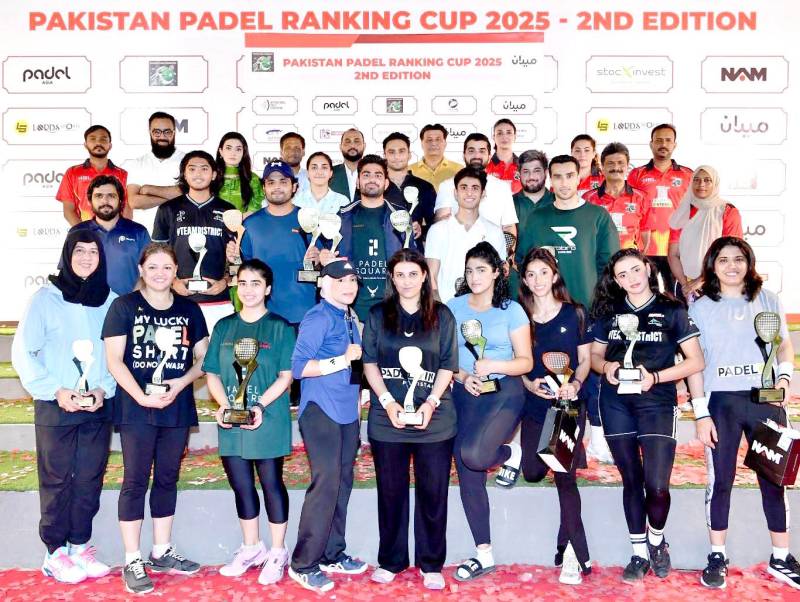 Team SK, MUV and YM Prem crowned champions at National Padel Ranking Cup