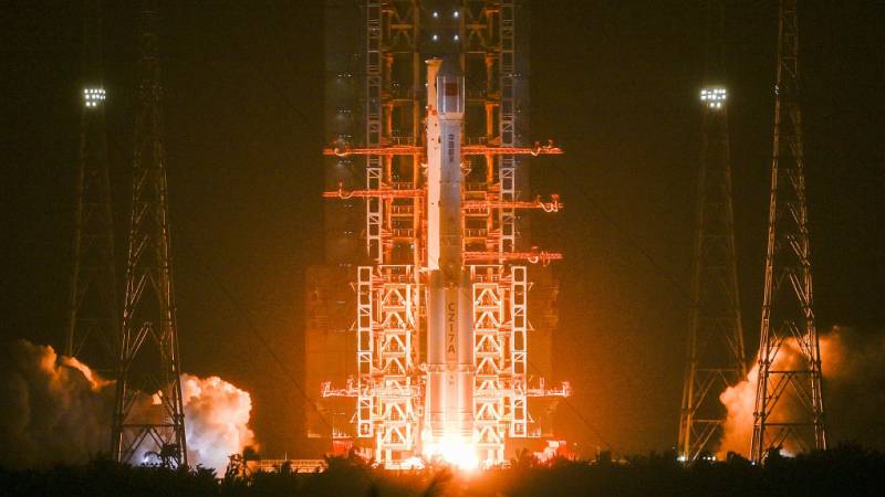 China launches new test satellite