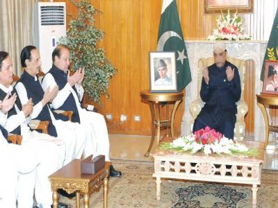 Nawaz rebuffs Zardaris offer to join Parliament