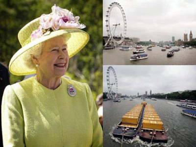 Thames flotilla will mark Queens jubilee