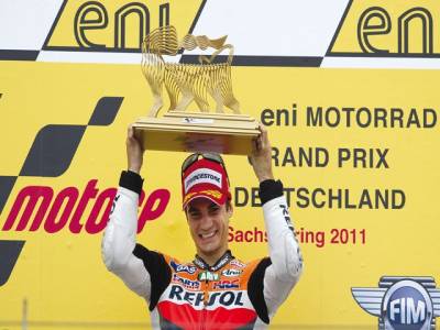 Pedrosa wins German MotoGP