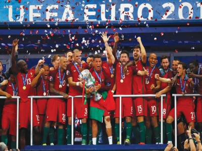 Ronaldo-less Portugal Win euro crown