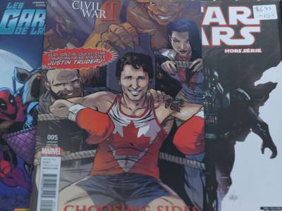 Justin Trudeau - Marvel’s latest superhero