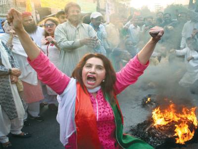 Defiant PTI warned of more arrests