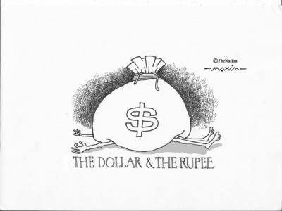 THE DOLLAR & THE RUPEE