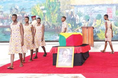 Ghana’s public says farewell to Kofi Annan