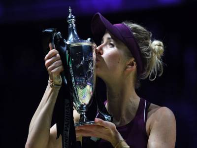 Elina Svitolina wins WTA Finals in Singapore