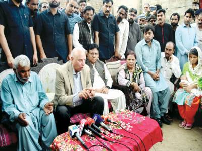 Sarwar shares grief with family of custodial killing victim 