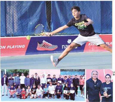 Bilal bags two titles in Servis Tyres Junior National Tennis