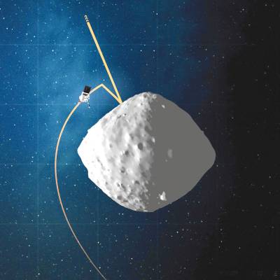 Video of “Matchpoint” rehearsal skimming asteroid surface