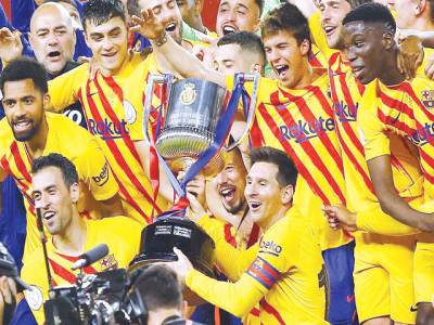 Messi fires Barca to Cup final win over Athletic Bilbao