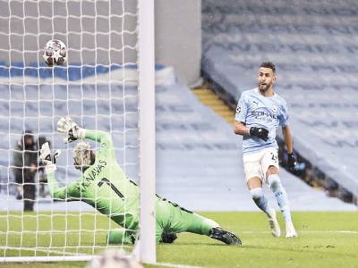 Mahrez double fires Man City into Champions League final