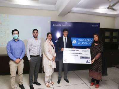 AkzoNobel enters 4th year of partnership with SOS Children’s Villages Pakistan