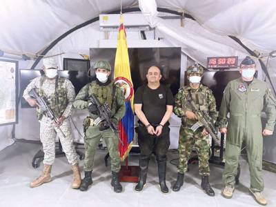 Colombia’s most-wanted drug lord ‘Otoniel’ captured