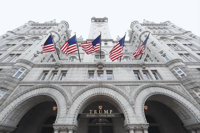 US bids farewell to Trump hotel that offered luxury... and access