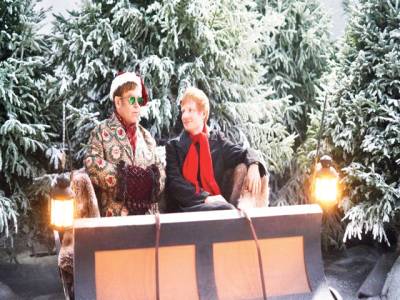 Ed, Elton reveal their Christmas chart contender