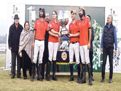 Barry’s/BN 2 lift Brighto Paints Lahore Open Polo trophy