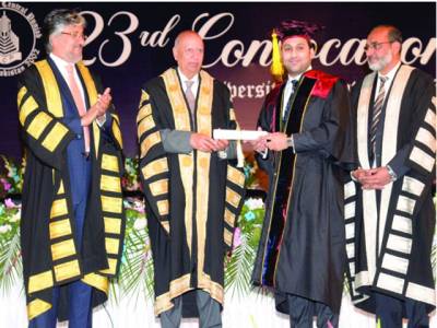 23rd convocation of University of Central Punjab held