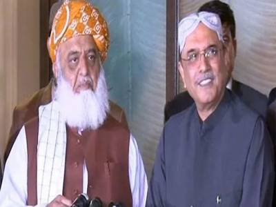 Zardari, Fazl agree to give tough time to government