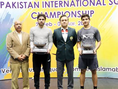 Farhan lifts Int’l Squash Circuit-1 title