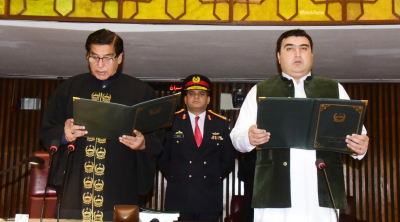 JUI-F's Zahid Akram Durrani takes oath as Deputy Speaker NA