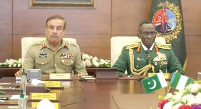 Nigerian army general calls on CJCSC Gen Nadeem Raza