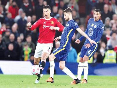 Ronaldo on target as United draw 1-1 with Chelsea
