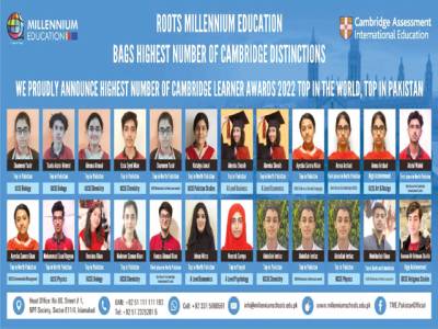 The Millennium Education bags 24 Cambridge Learner Awards in CAIE