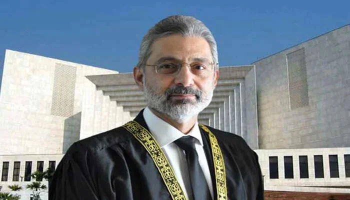 Why Pakistan’s rules, laws can't it be in two languages, asks Justice Faez Isa