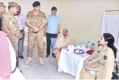 Pak Army establishes free medical, drought relief camp in Cholistan