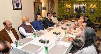 Zardari hosts dinner in honour of parties in coalition govt