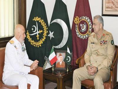 Pakistan looks forward to enhance mutually beneficial relations with Italy: COAS